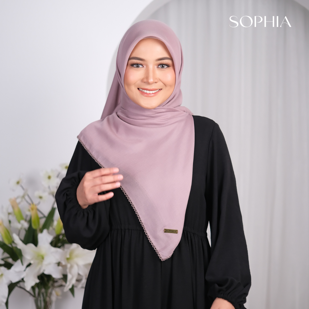 Sophia Scarves Basic Soft Lavender