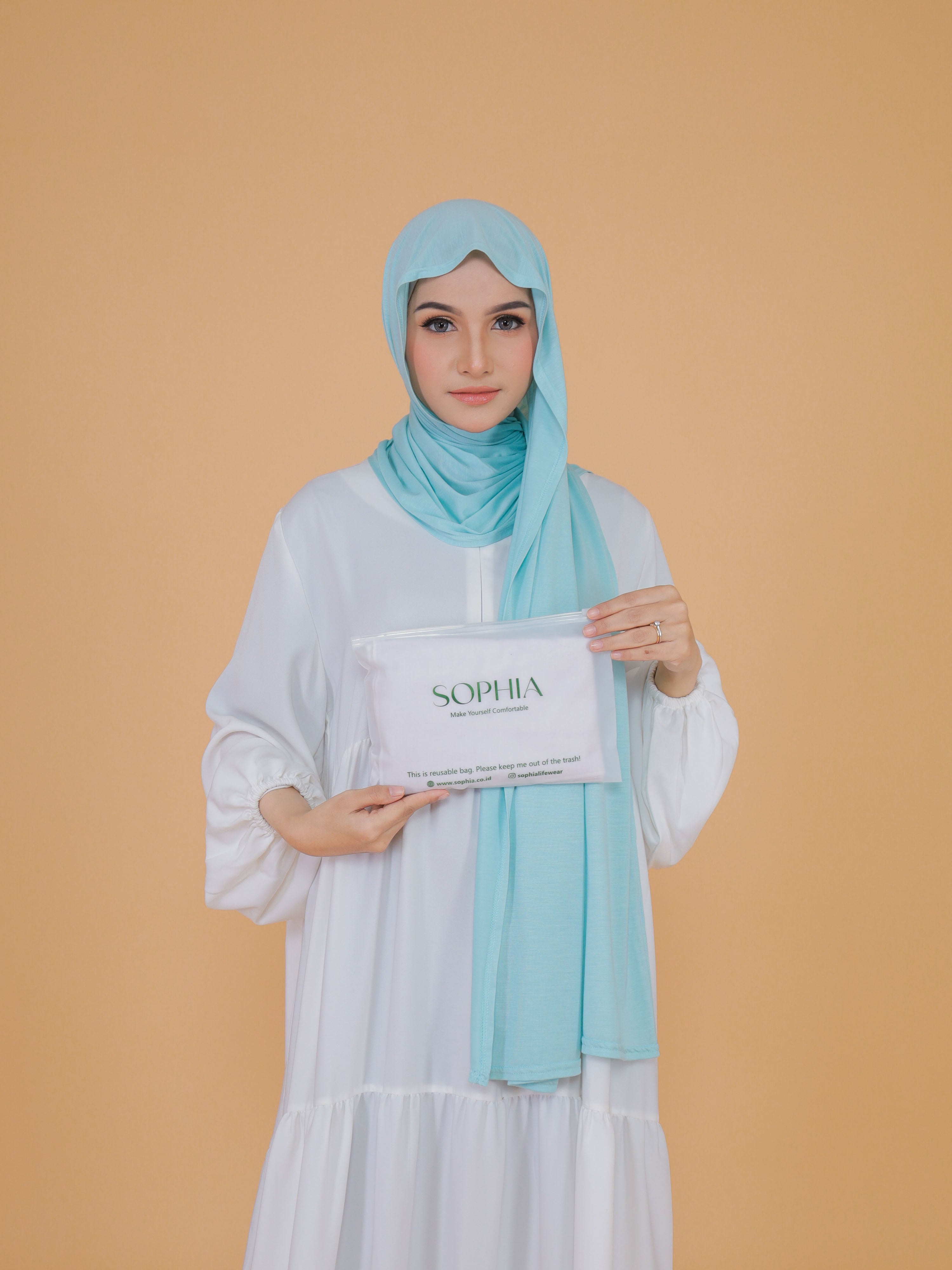 Sophia Scarves Tencel Pashmina Ocean Blue